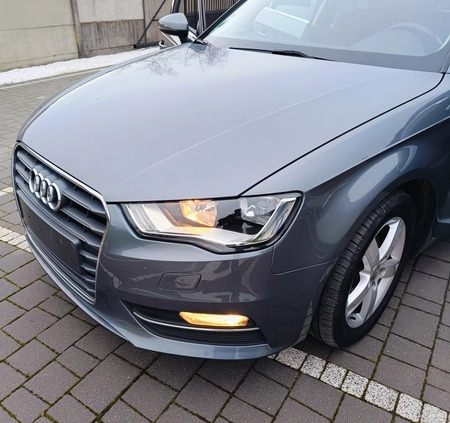 Audi A3 cena 39700 przebieg: 214000, rok produkcji 2013 z Płock małe 667